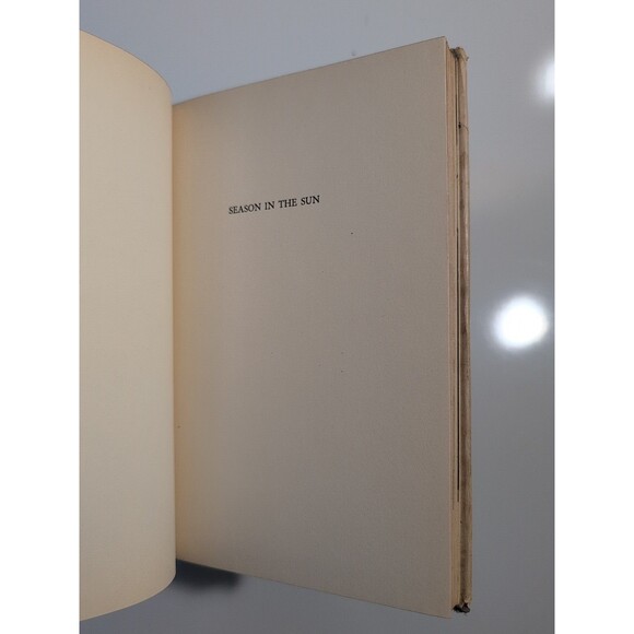 Wolcott Gibbs - Season in the Sun (1951) - 1st Ed HC DJ - Estate of Jerry Wald - Picture 8 of 16